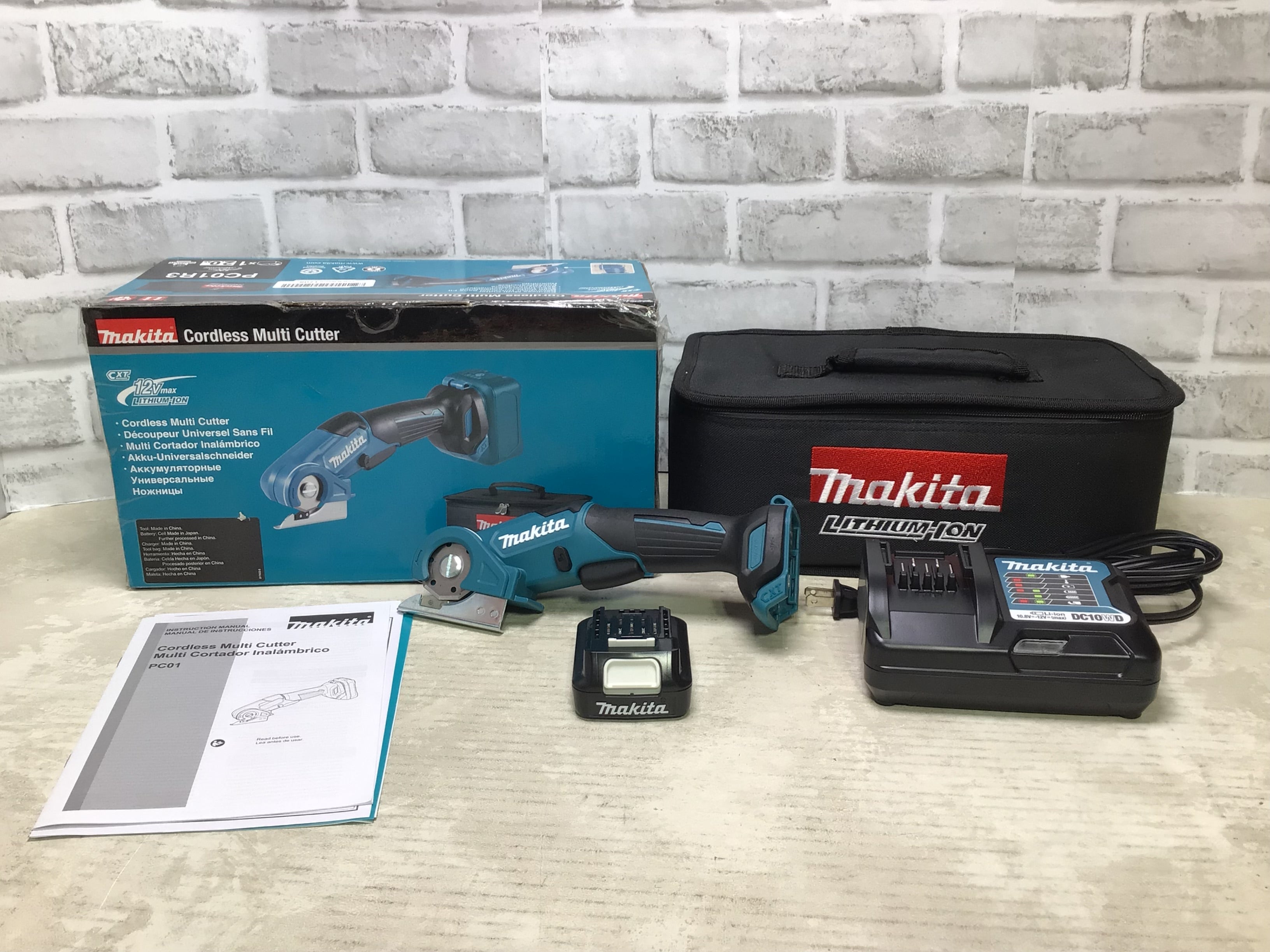 Makita PC01R3 12V max CXT® Lithium-Ion Cordless Multi-Cutter Kit (2.0Ah) (7702898376942)